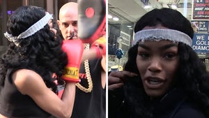 Teyana Taylor -- I'm Hot As Hell ... And Can Whoop Some Ass Too (VIDEO)