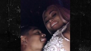 Blac Chyna Gives New BF Mechie Up Close Look at the Goods in Miami Nightclub