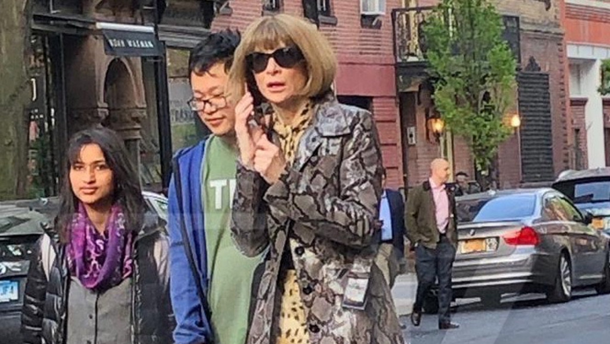 Meryl Streep And Anna Wintour -- Power Lunch In NYC