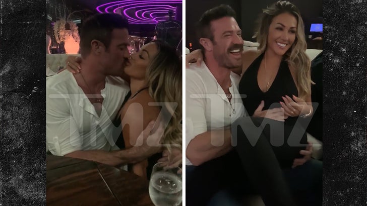 Ronnie Magros Ex Jen Harley Makes Out With Chad Johnson In Vegas