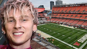 Browns Replace Field After Machine Gun Kelly Concert, Org. Says It Was Planned