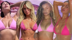 Hot Stars In Pink Bikinis ... Making Hollywood Blush!