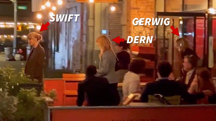 Taylor Swift Dines with Feminine Powerhouses, Greta Gerwig Included