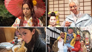 Celebs Vacaying In Japan