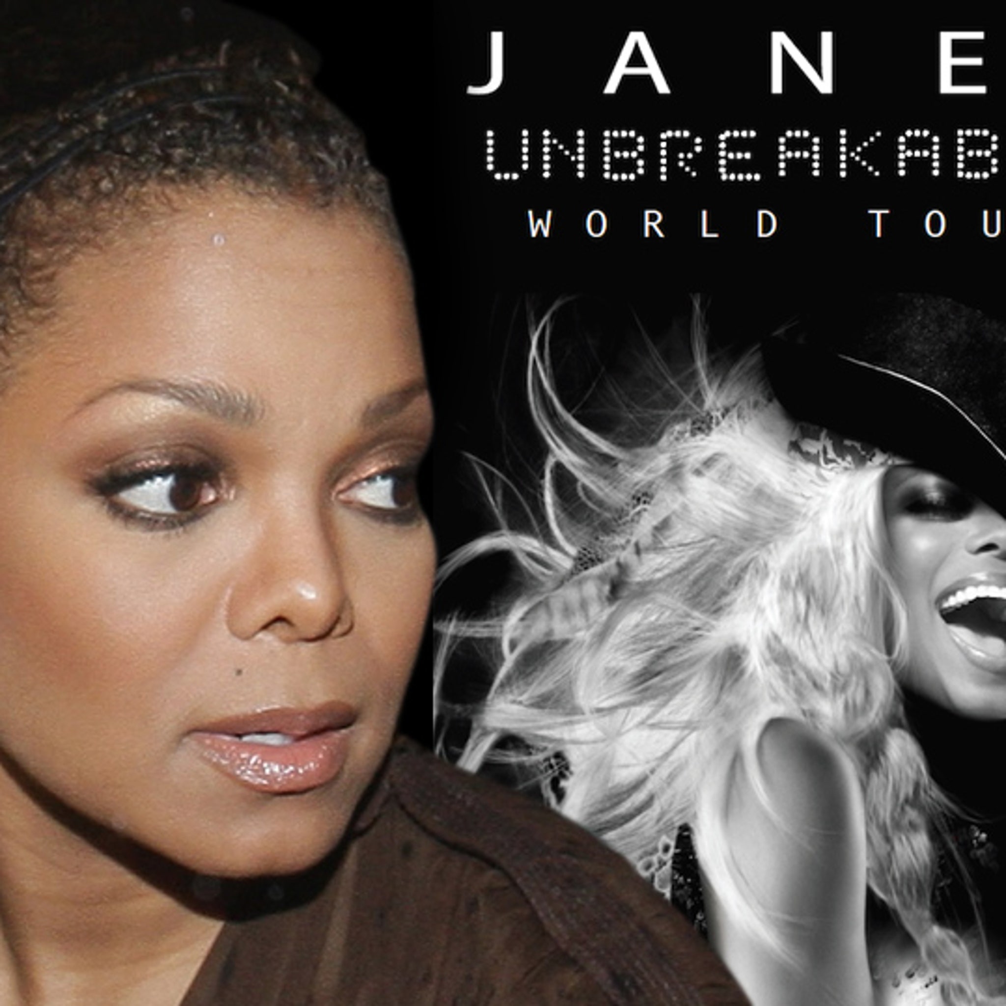 janet jackson unbreakable tour black