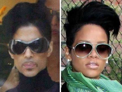 Prince and Rihanna