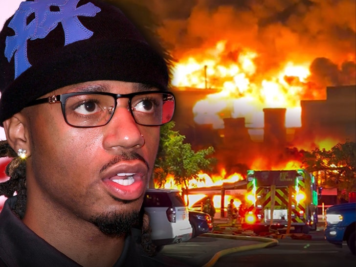 Blaze Engulfs Yacht Allegedly Rented by Metro Boomin in Miami