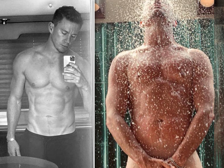 Channing shirtless images of Tatum