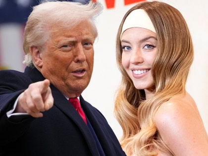donald trump and sydney sweeney getty 1