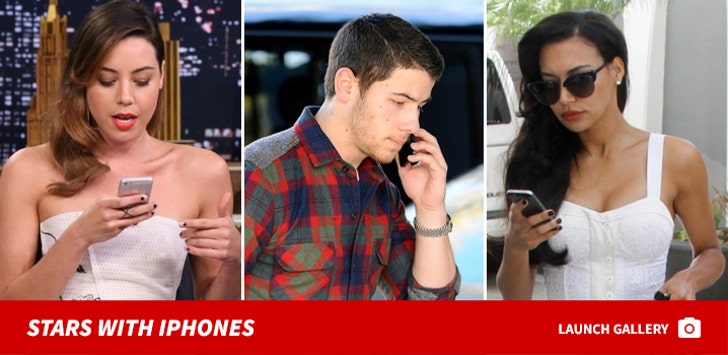Stars with iPhones!