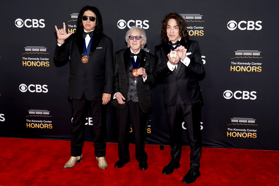 Gene Simmons, Peter Criss, and Paul Stanley