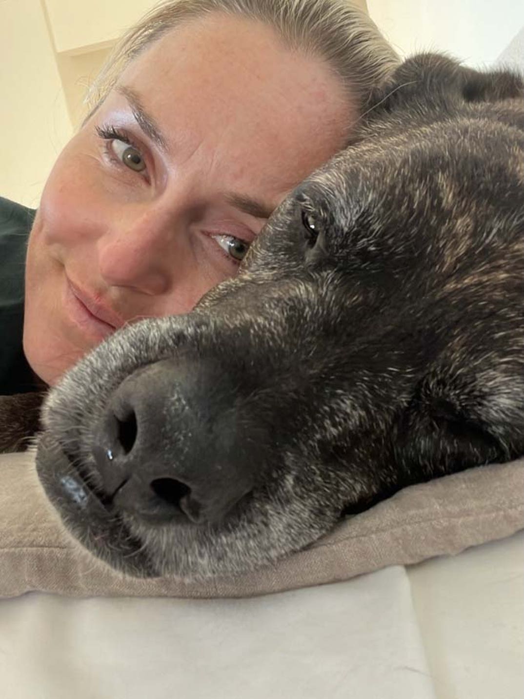 Lindsey Vonn dog