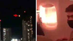 Terrifying Video as Plane Catches Fire Over Honolulu