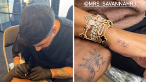 LeBron James, Wife Get Matching Hand Tattoos To Honor Their 3 Kids