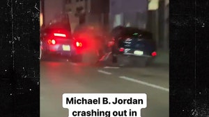 New Video Shows Michael B. Jordan Racing Another Ferrari Just Before Crash
