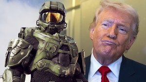 master chief and donald trump getty 1