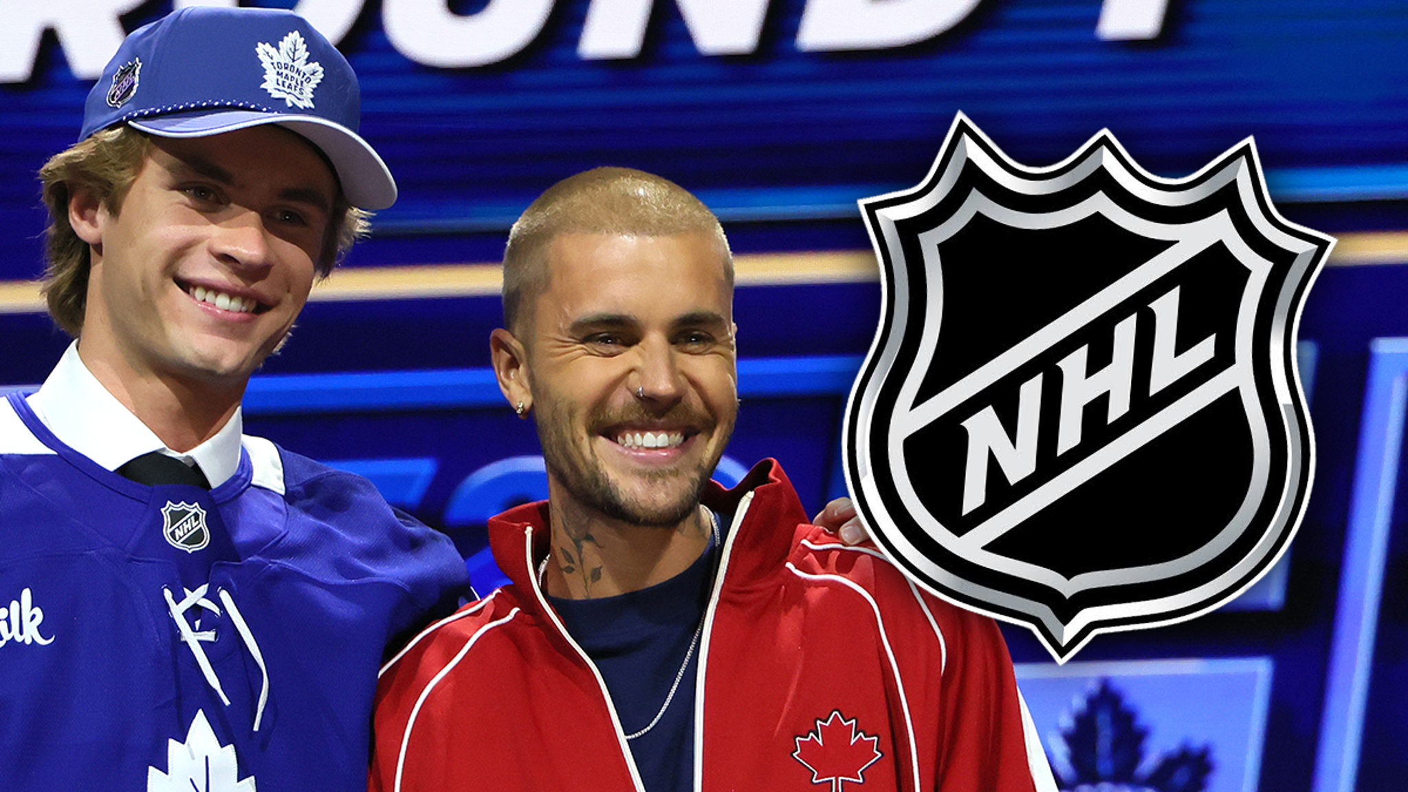 Bieber Mania Hits NHL Draft: Superstar Shocks Fans with Surprise Pick!