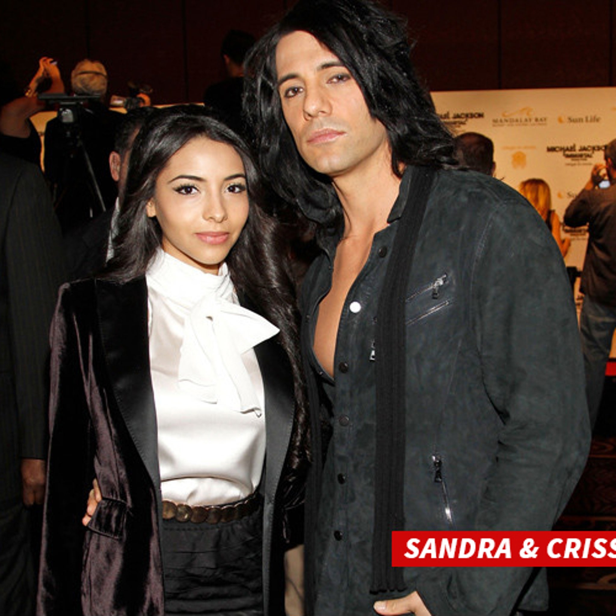 criss angel and his wife