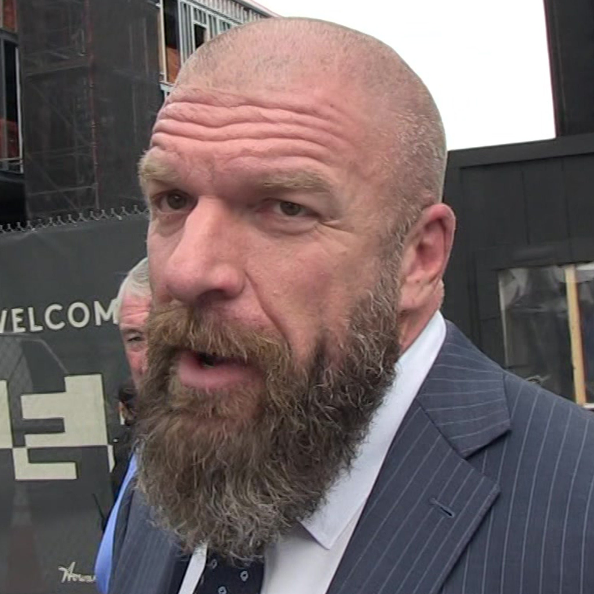 Triple h bald