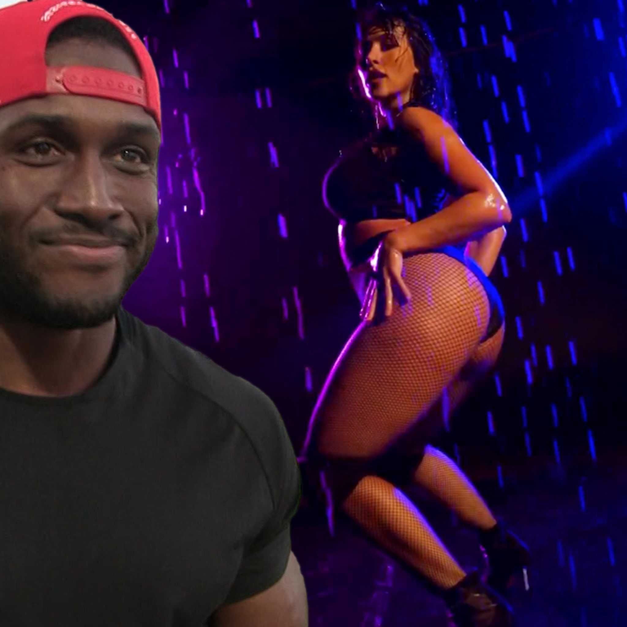 Xxbfsexyvideo - Reggie Bush's Wife Makes Sexy Dance Video In The Rain For His 38th Birthday