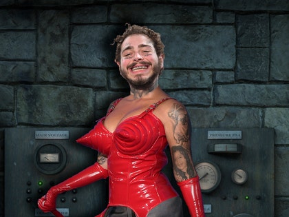 Post Malone, Amber Rose, and Lebron James
