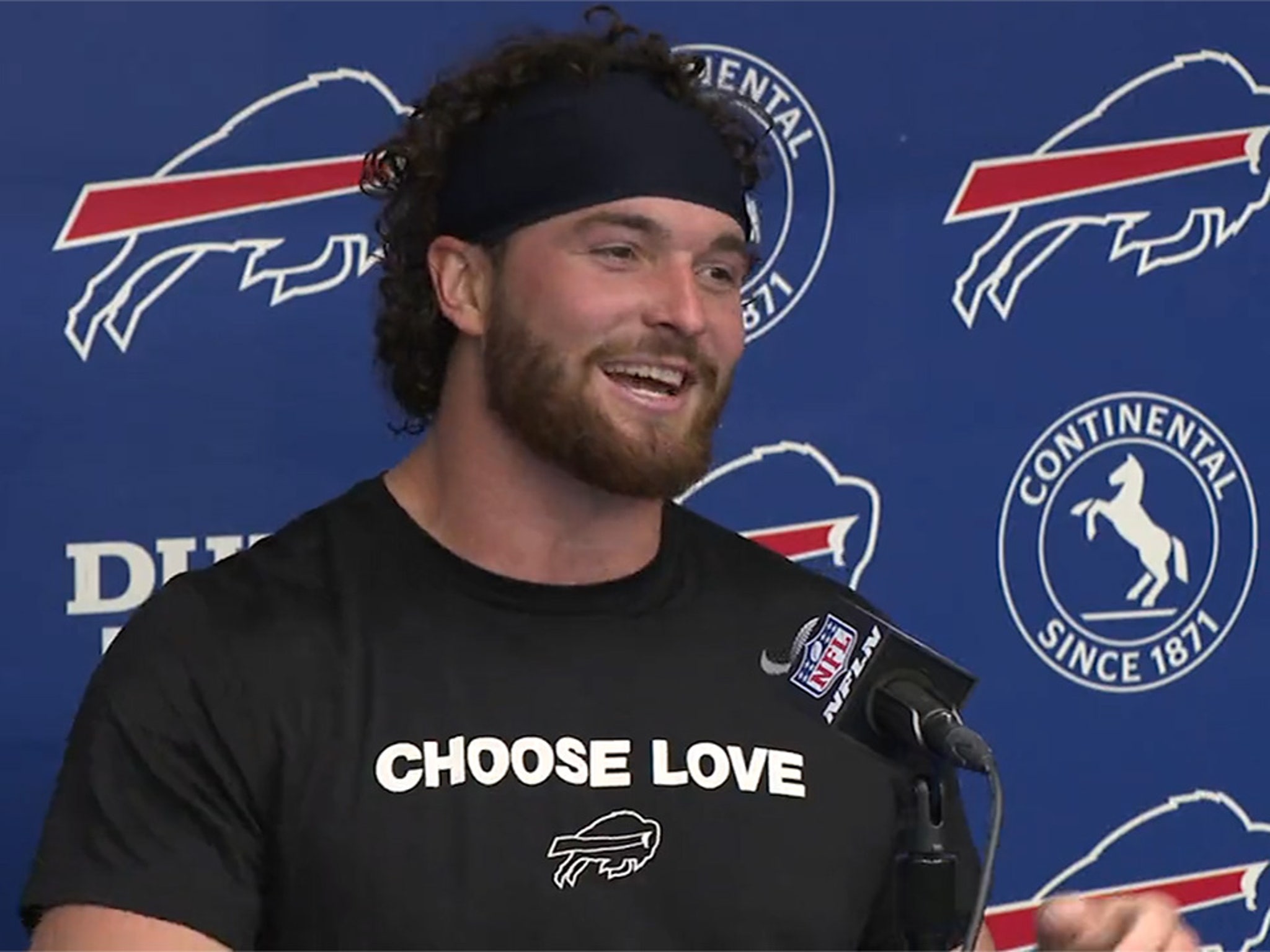 Josh Allen a guitar tech? Bills players share funny alternate jobs