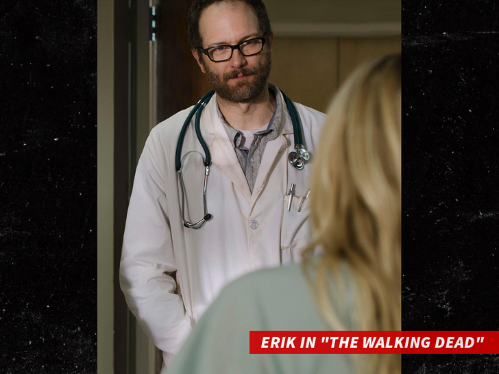 Erik in "The Walking Dead"