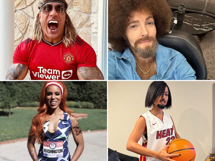 Celebs Emulating Celebs for Halloween