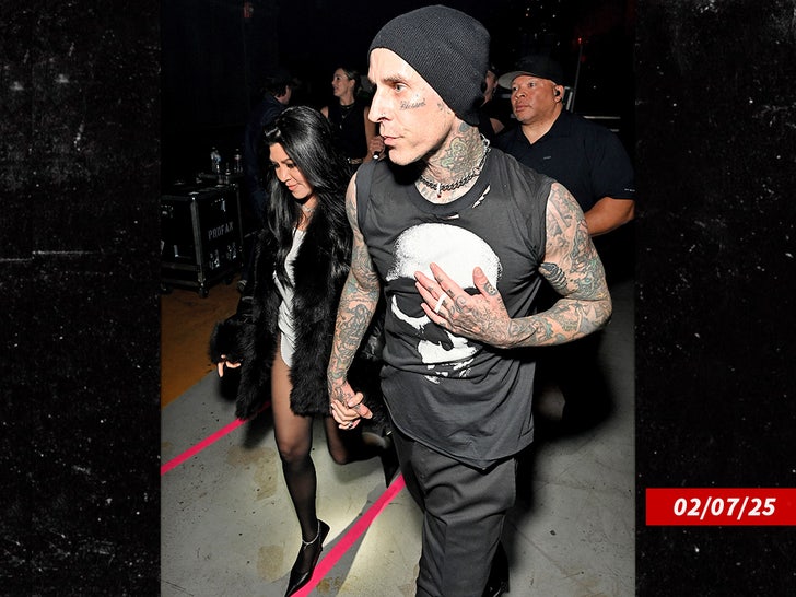 travis barker kourtney kardashian sub getty swipe