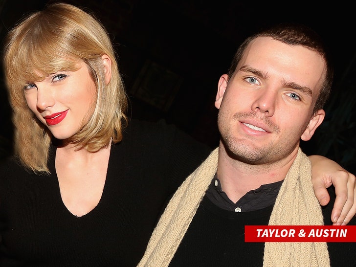 taylor and austin swift getty