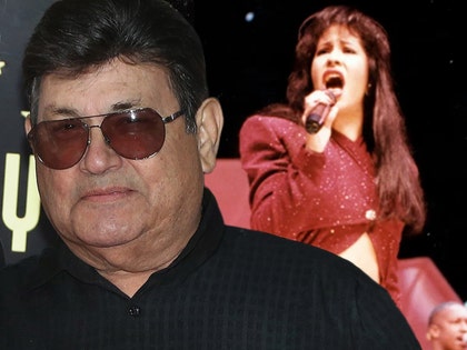 selena and Abraham Isaac Quintanilla Jr getty comp