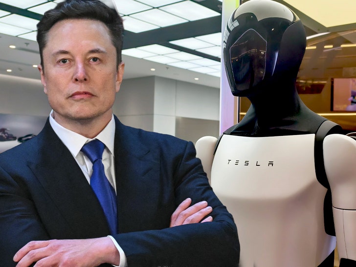 elon musk tesla optimus getty