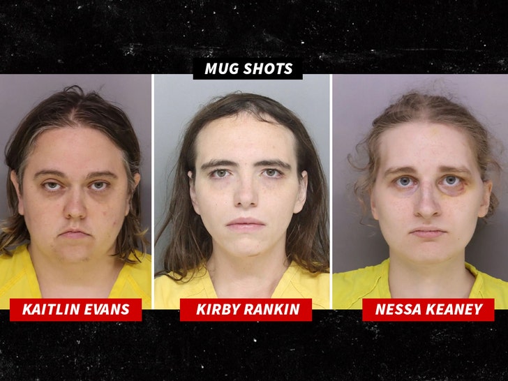 Kaitlin Evans Nessa Keaney Kirby Rankin mug Hamilton County Sheriffs Office