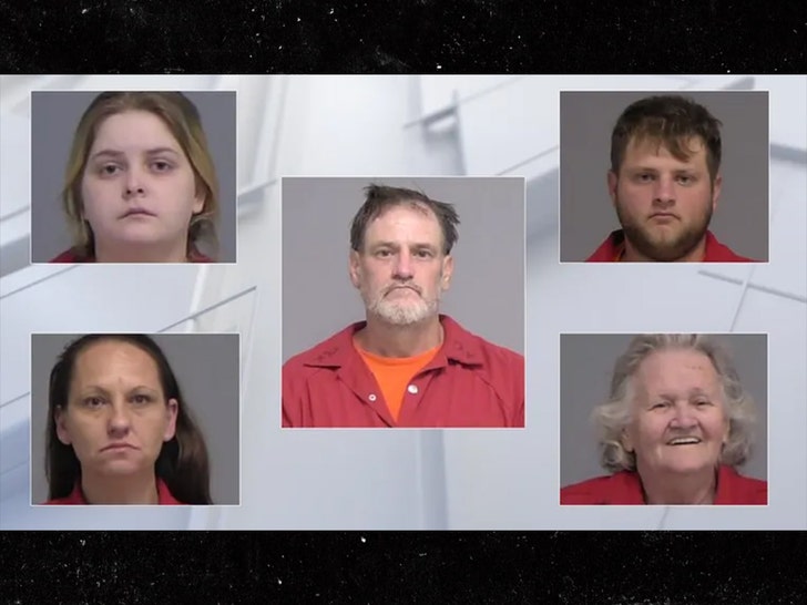 5 suspects mug shots Nassau County Sheriff's Office