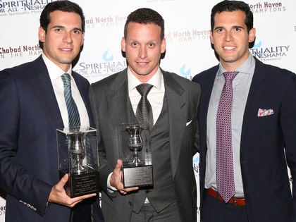 Oren Alexander, Tal Alexander and Alon Alexander getty