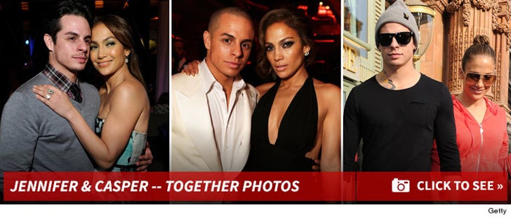 Jennifer Lopez and Casper Smart -- Before the Split