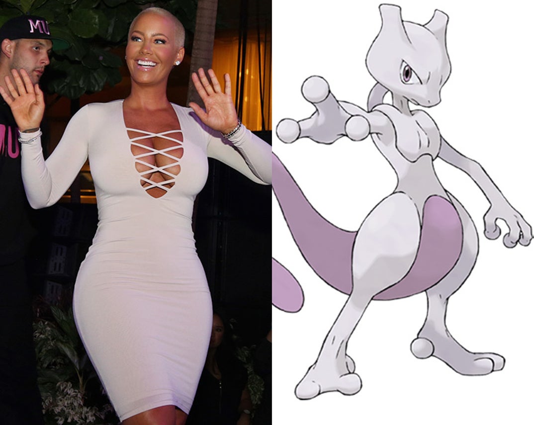 Amber Rose -- Mewtwo