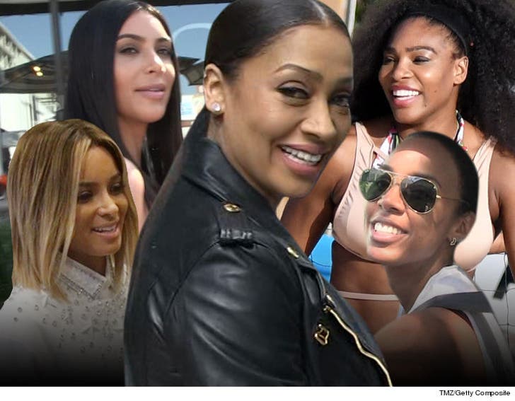 La La Anthony's Celeb Friends Rally for Support During Split From Carmelo