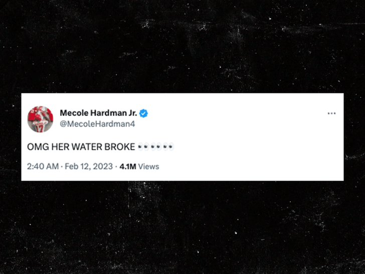 Kansas City Chiefs' Mecole Hardman Jr.'s Girlfriend Goes Into