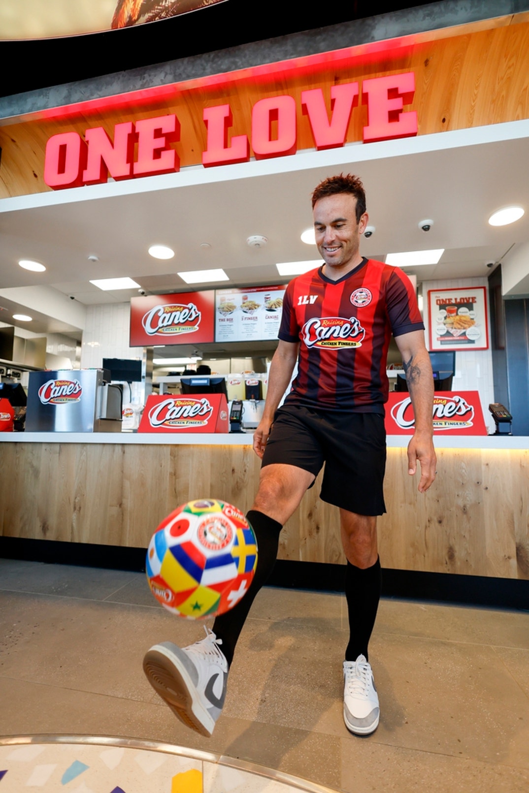 Landon Donovan Raising Canes 12