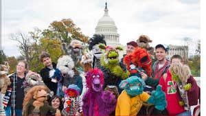 Million Puppet March -- Puppets Invade DC ... Don't Cut Our Strings!!!