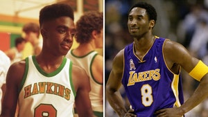 'Stranger Things' Star Caleb McLaughlin Honors Kobe Bryant With No. 8 Jersey In Show