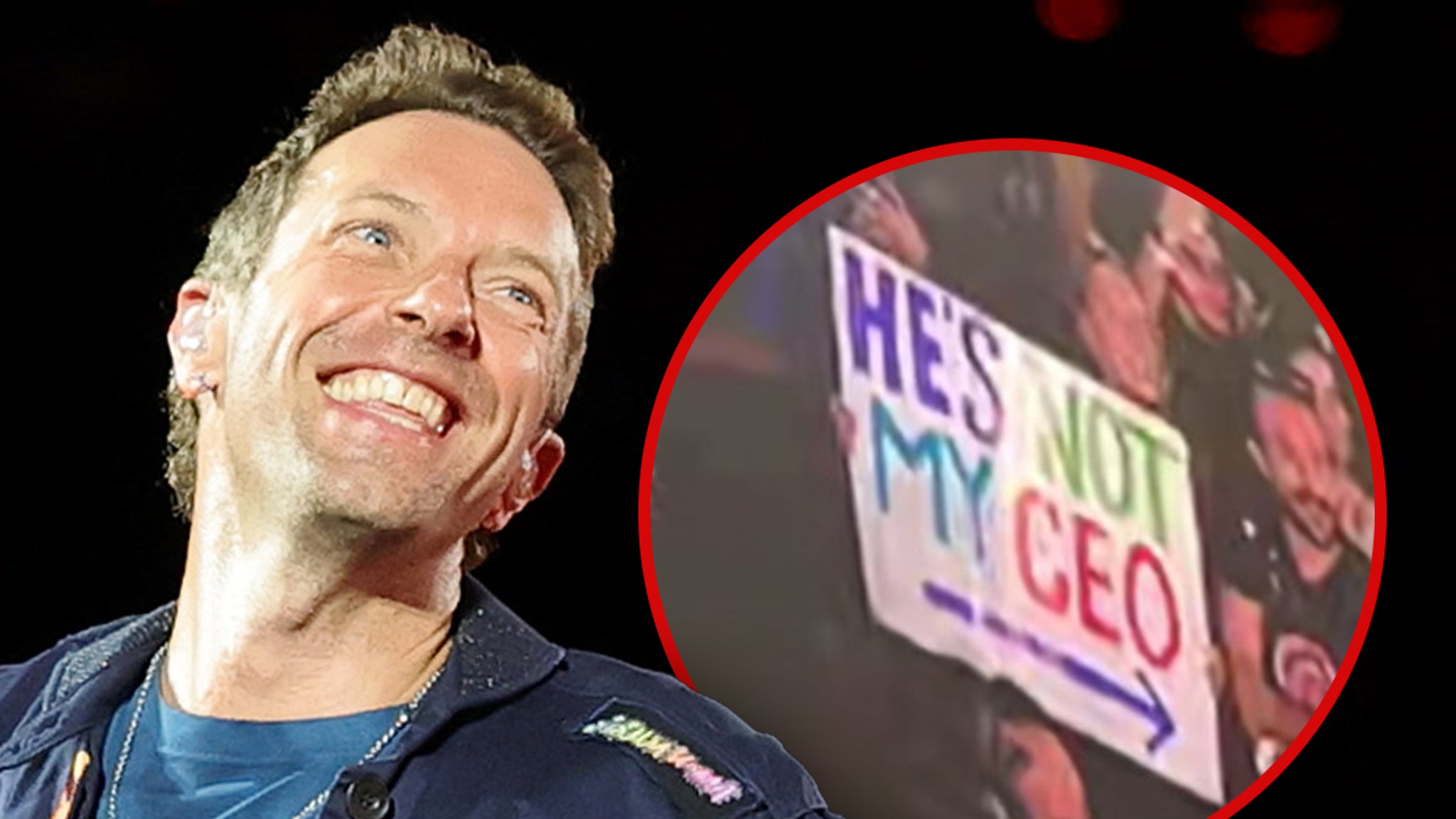 Coldplay Fan Trolls Astronomer CEO Scandal at First Show Since Viral Kiss Cam