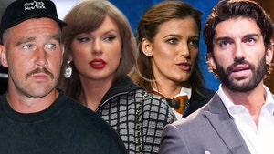 travis kelce taylor swift blake lively justin baldoni getty comp