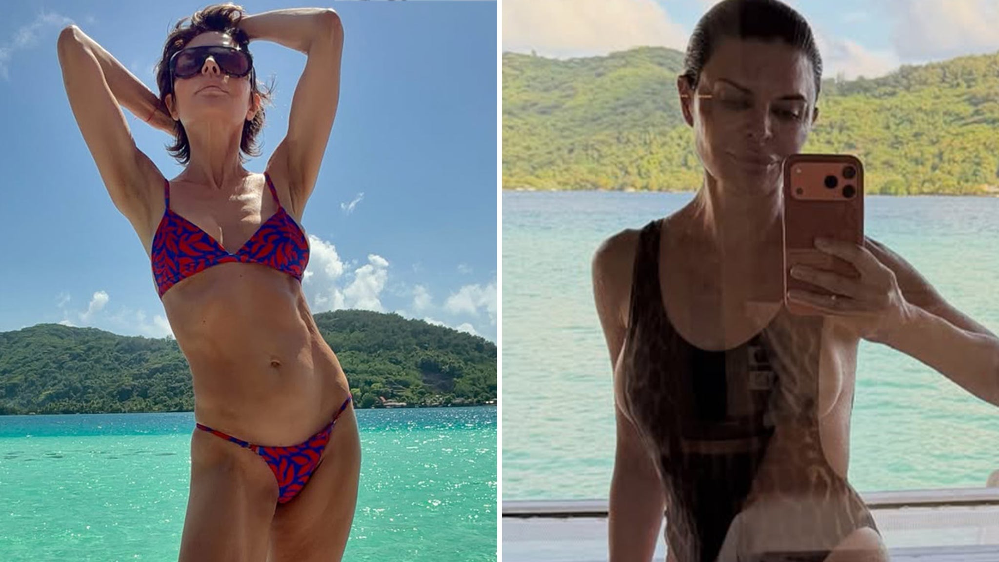 Lisa Rinna Vacay Thirst Traps & Side Boob Snaps &hellip; Sexy at 62!