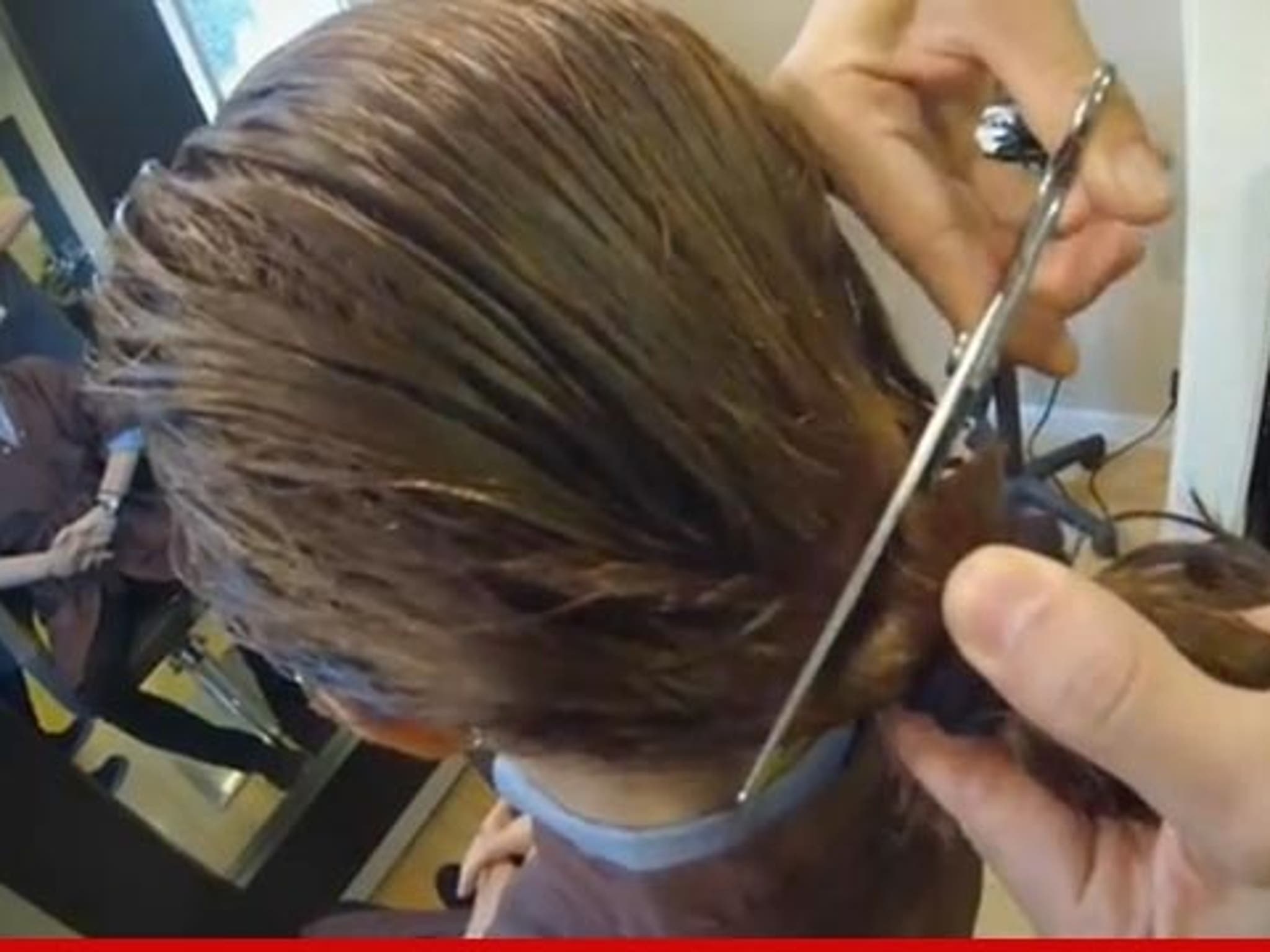 Shaun White Donates Hair To Locks Of Love [Video]
