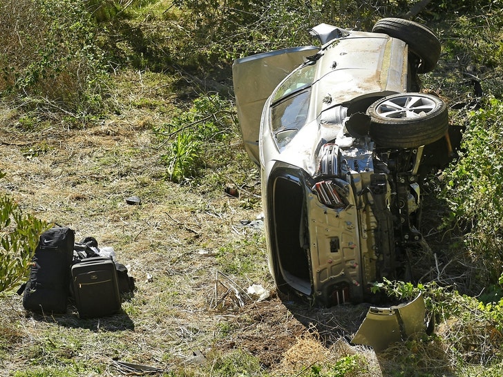 Tiger Woods Car Crash in Rancho Palos Verdes