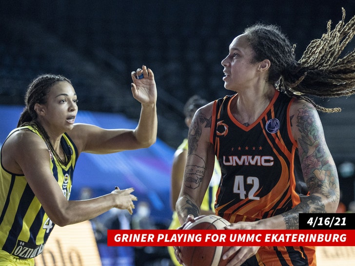 Griner Playing For UMMC Ekaterinburg