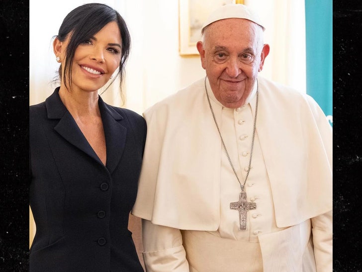 jeff bezos lauren sanchez pope francis