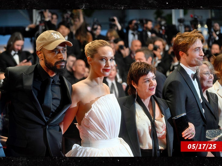 Lakeith Stanfield, Jennifer Lawrence, Lynne Ramsay, Robert Pattinson and Sissy Spacek Sub Getty Swipe
